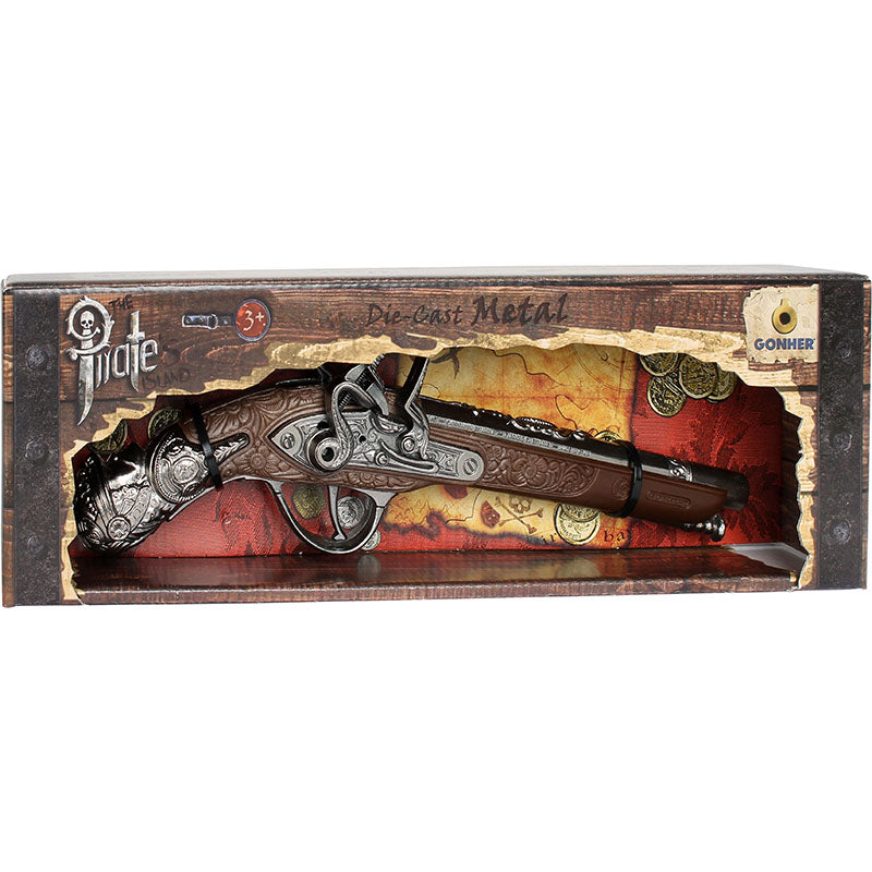 Pistola pirata Gonher ref 40/0 en caja The Pirate's Island