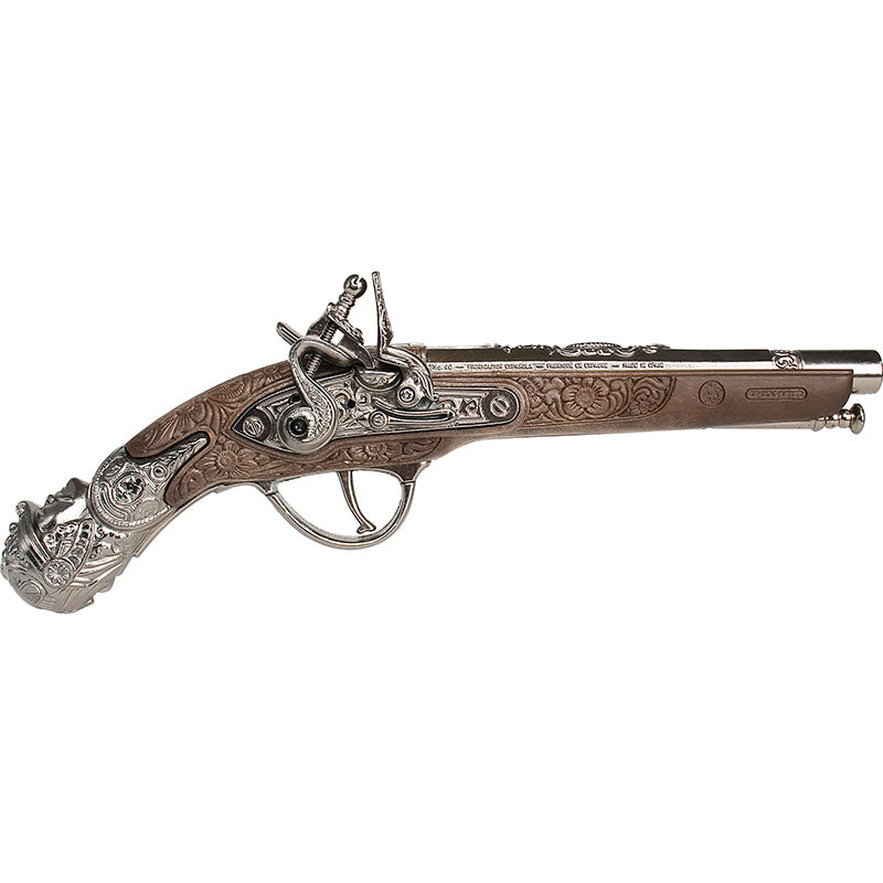 Pistola pirata Gonher die cast metal - vista lateral derecha