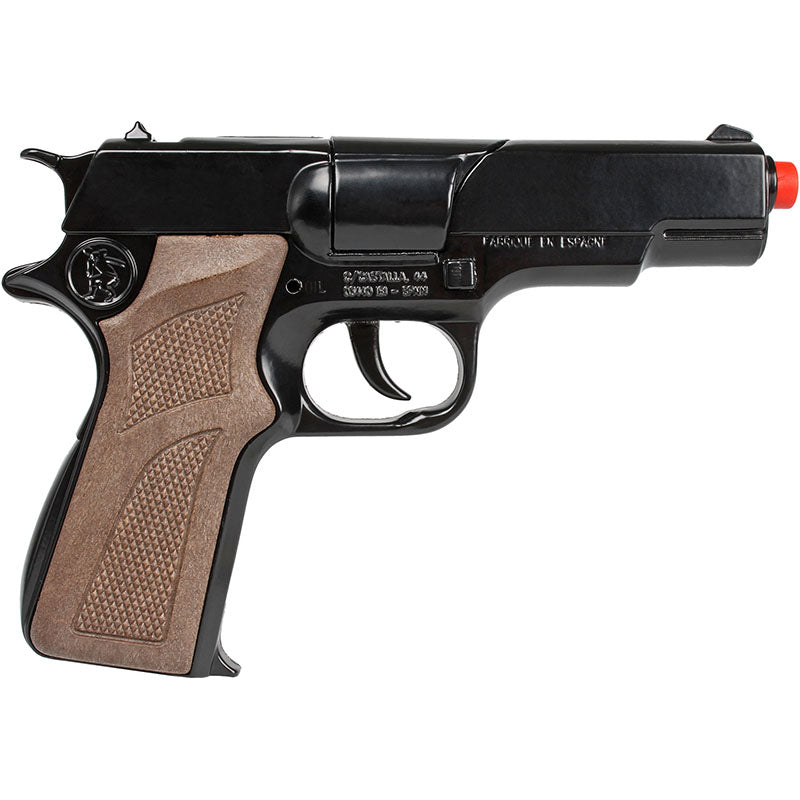 Pistola Police Die Cast Metal Gonher 8 Tiros (Gonher ref 125/6)