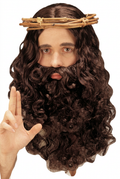Peluca Jesús Rubia con Barba y Bigote – Widmann