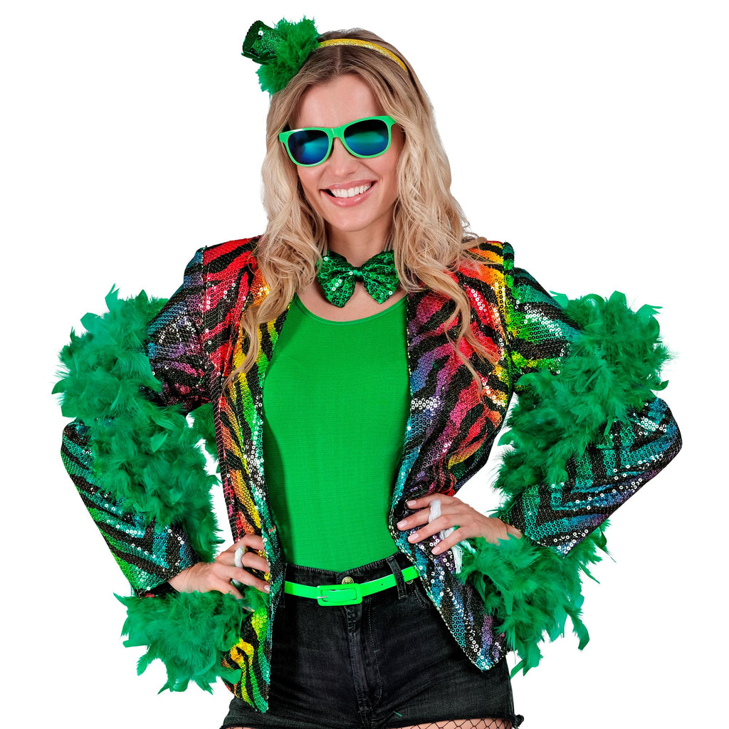 Boa de Plumas Verde