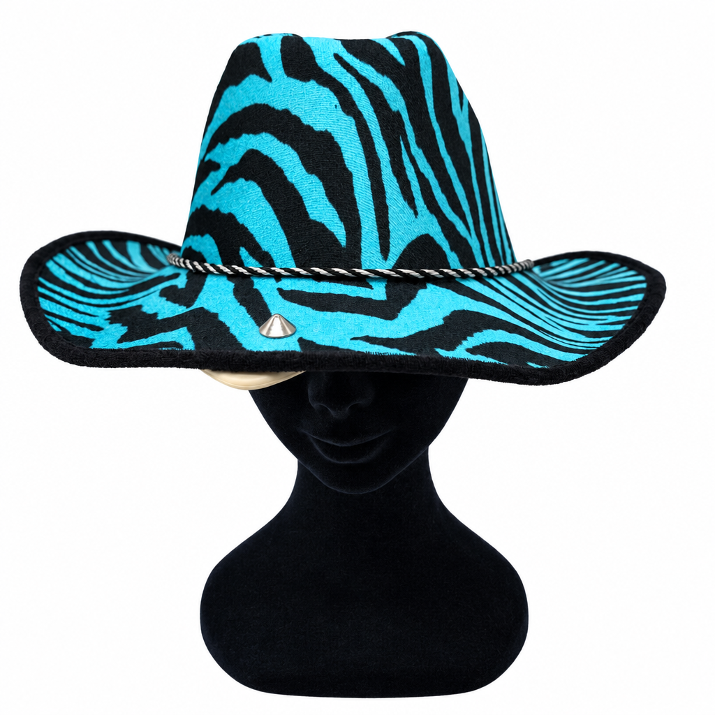 Sombrero Cowboy Cebra