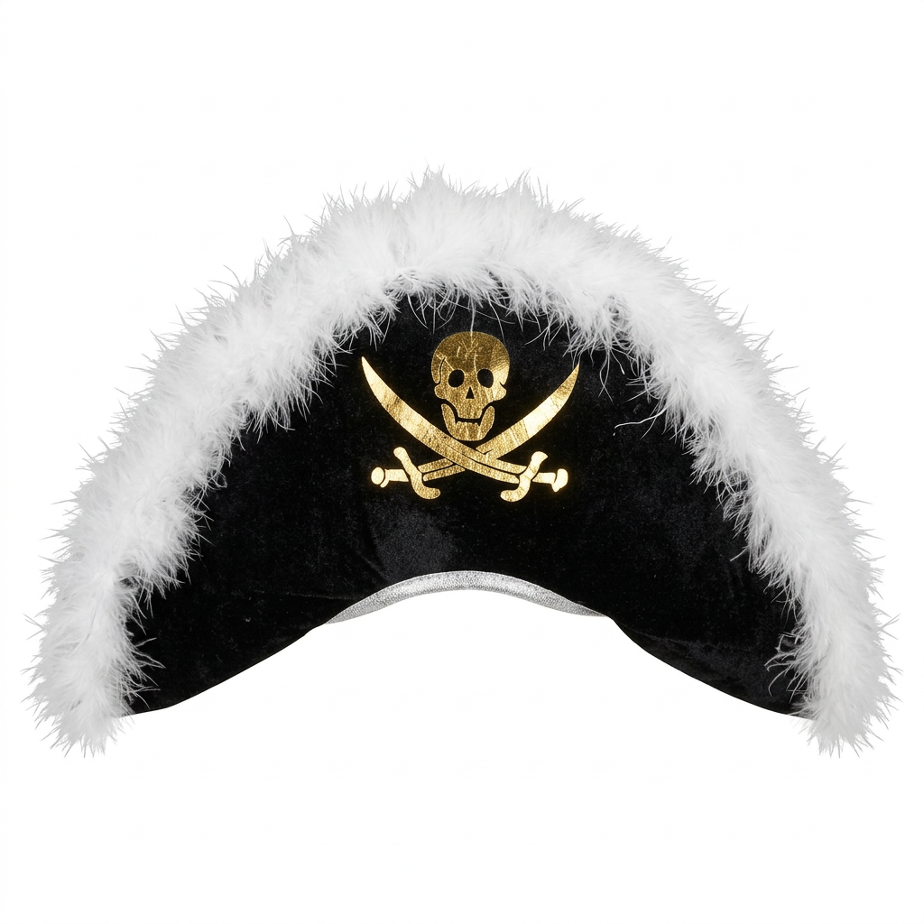 Sombrero Pirata de Terciopelo