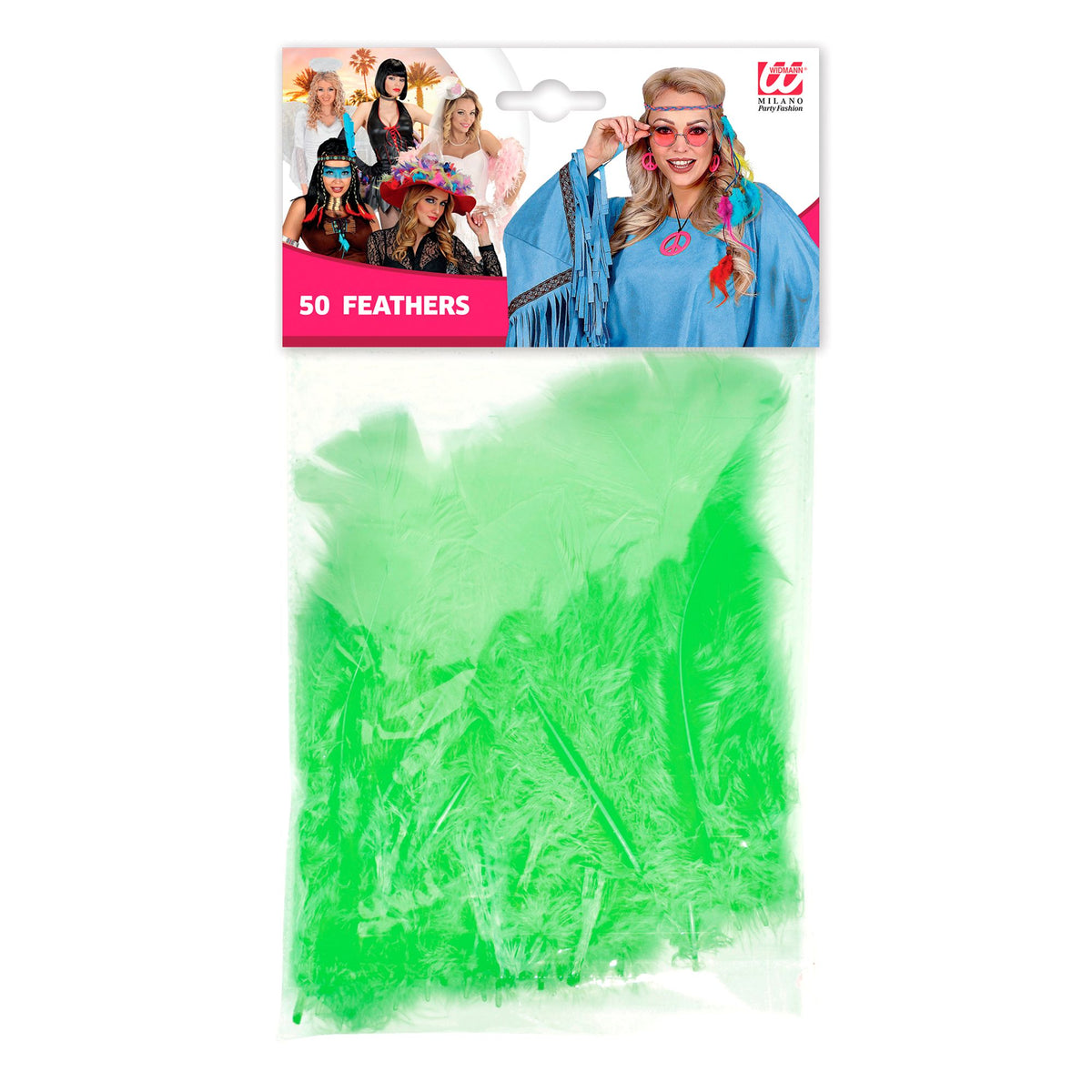 Pack 50 Plumas Verdes.