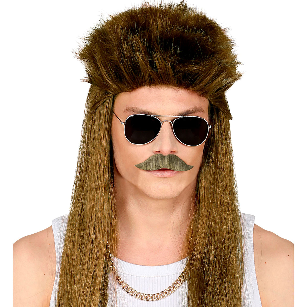 Bigote Castaño Claro