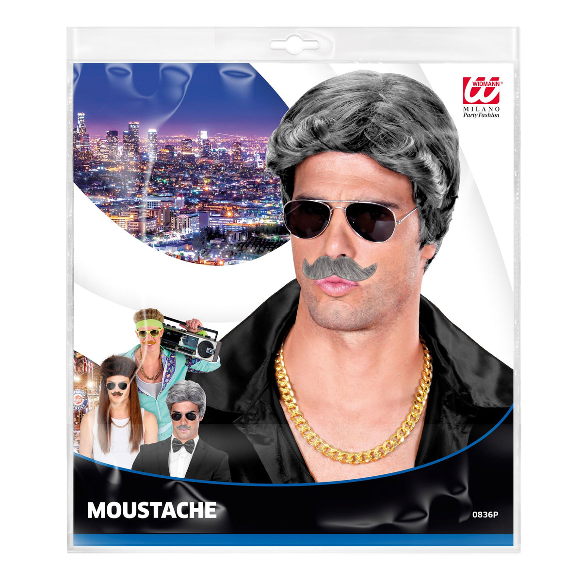 Bigote Castaño Frondoso