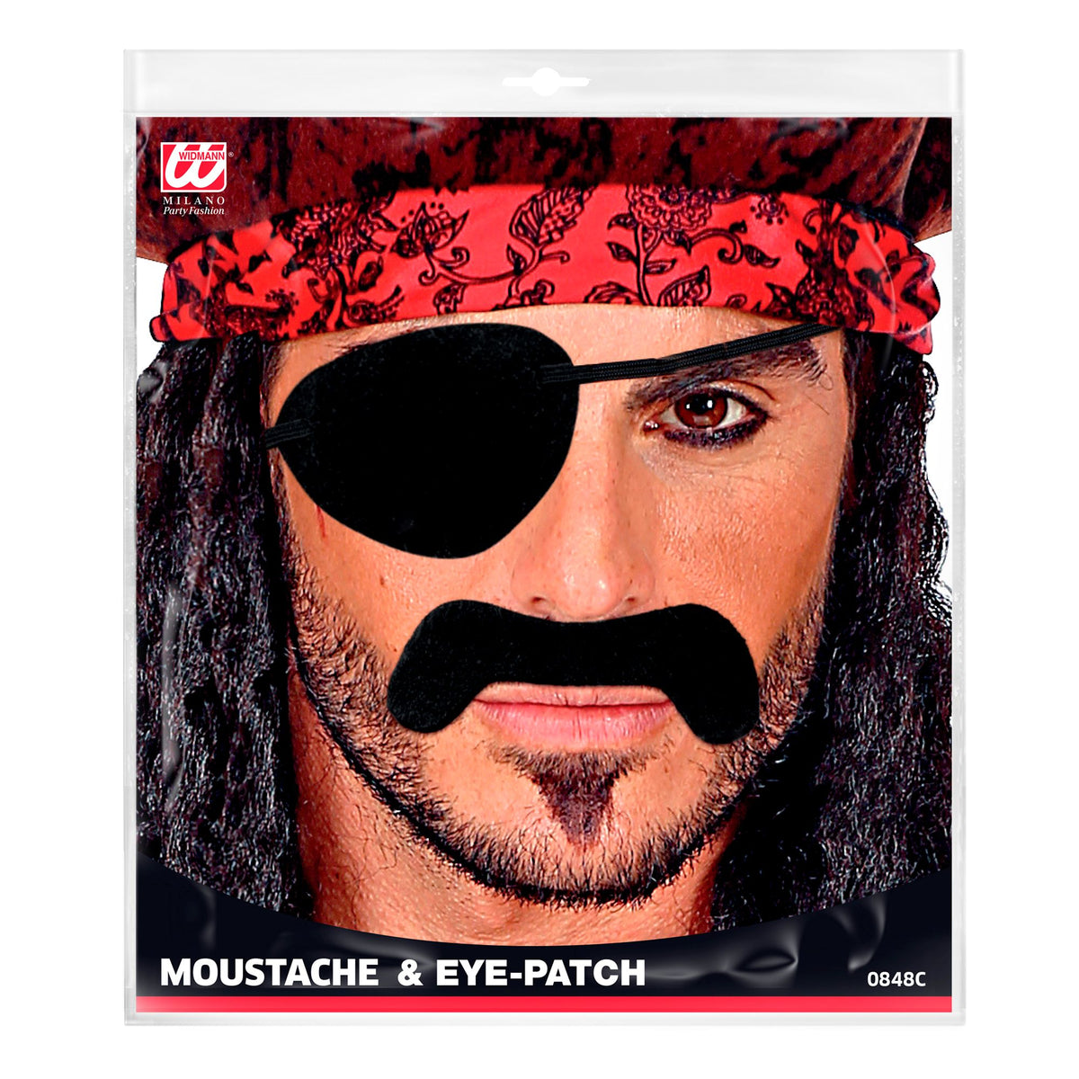 Set Pirata. Bigote Y Parche