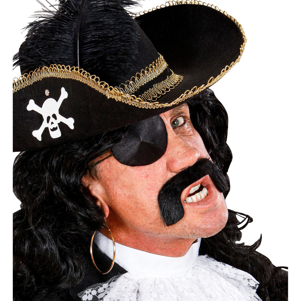 Set Pirata. Bigote Y Parche