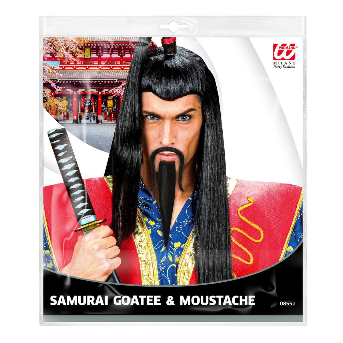 Bigote y Perilla Fu Manchú para Disfraz
