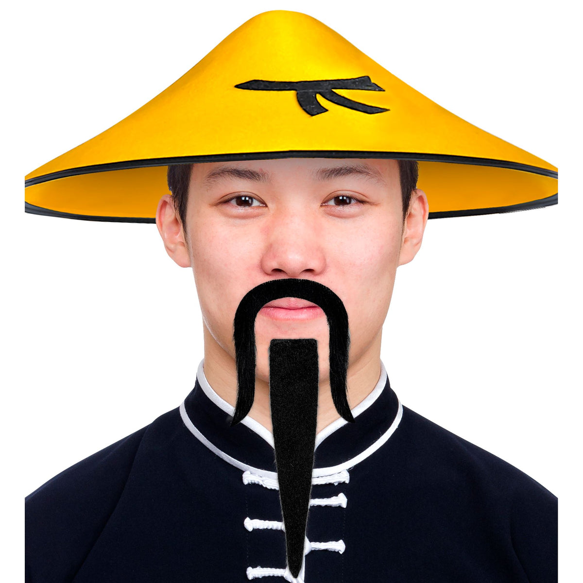 Bigote y Perilla Fu Manchú para Disfraz