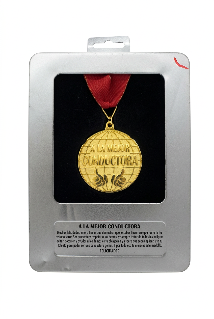 Medalla a la Mejor Conductora
