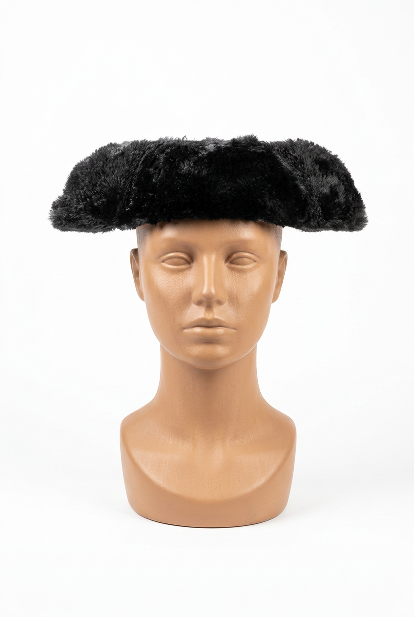 Luxury Black Bullfighter Montera