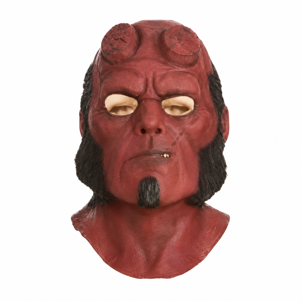 Máscara Hellboy de Látex