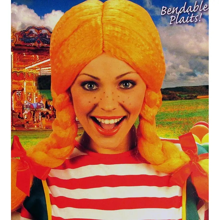 Peluca Pipi.Peluca Mujer