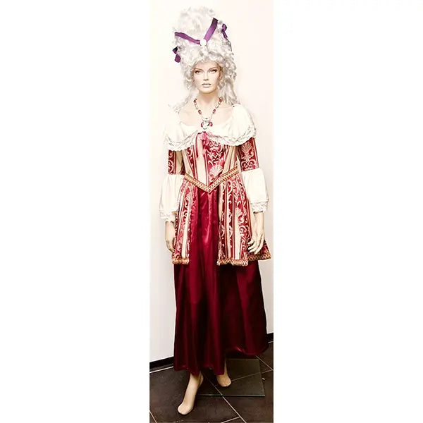 Disfraz Dama Veneciana Adulto – Vestido De Época Elegante