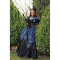 Disfraz Belle Époque Azul y Negro Adulto
