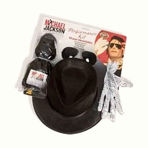 Kit Disfraz Michael Jackson – Accesorios Icónicos Del Rey Del Pop