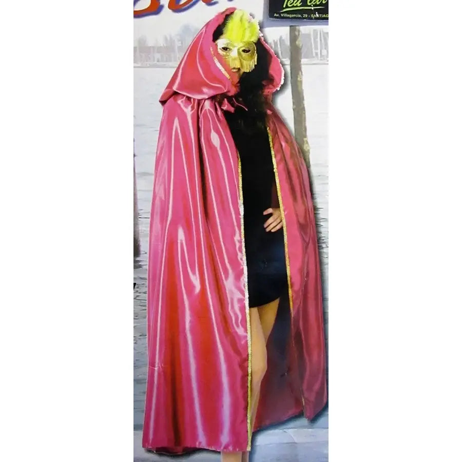 Capa Rosa Halloween — Complemento para Disfraz