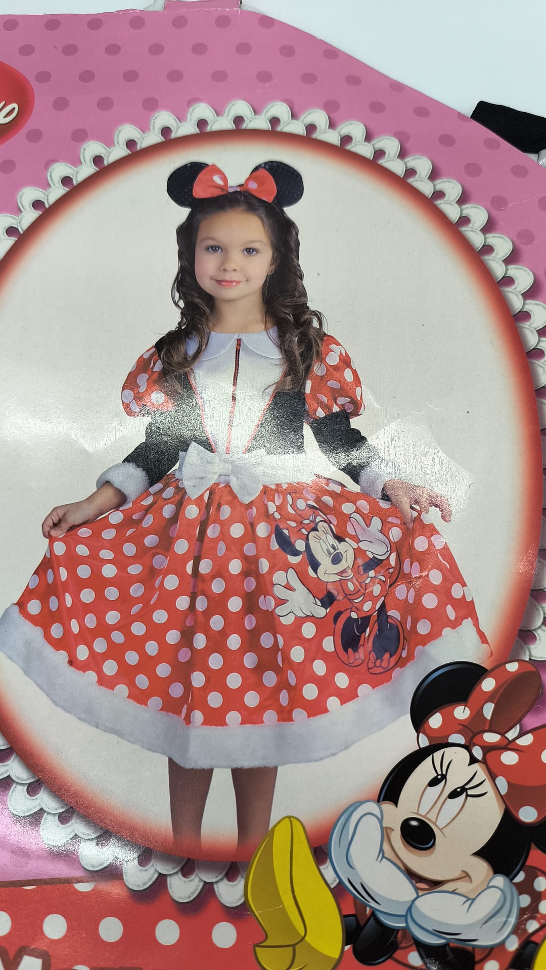 Disfraz Minnie Mouse Infantil Licencia Disney