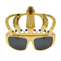 Gafas Corona Dorada Rey para Disfraz