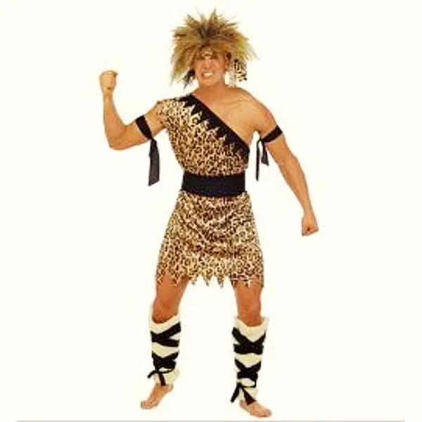Caveman Primitive Costume - Adult Prehistoric Warrior