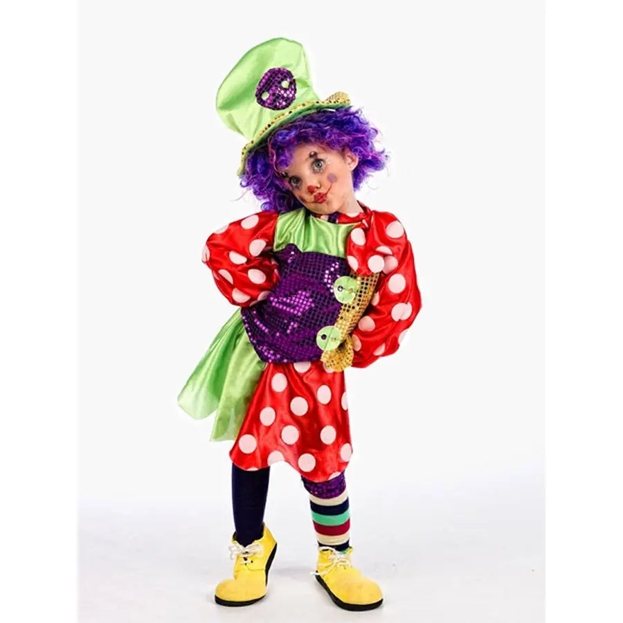Disfraz de Payasa Botones Infantil