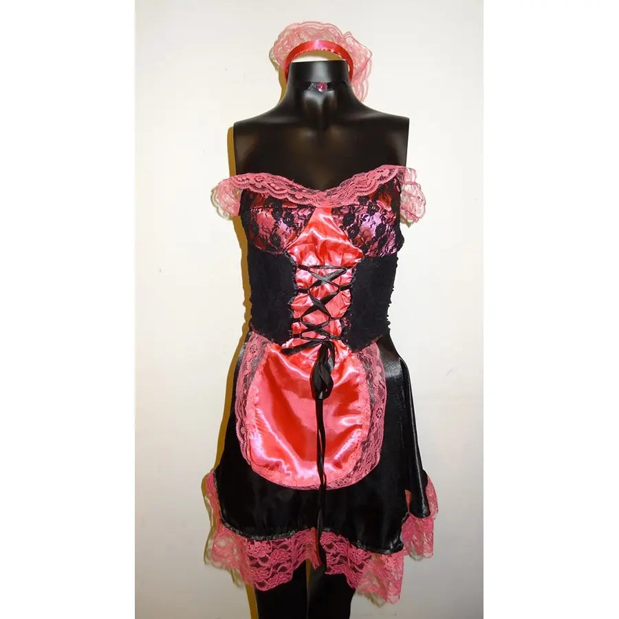 Disfraz Camarera Rosa Sexy