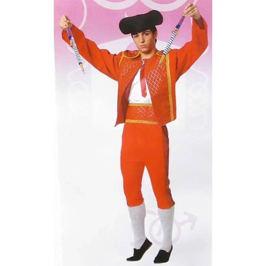 Disfraz de Torero Rojo — Traje de Torero Adulto