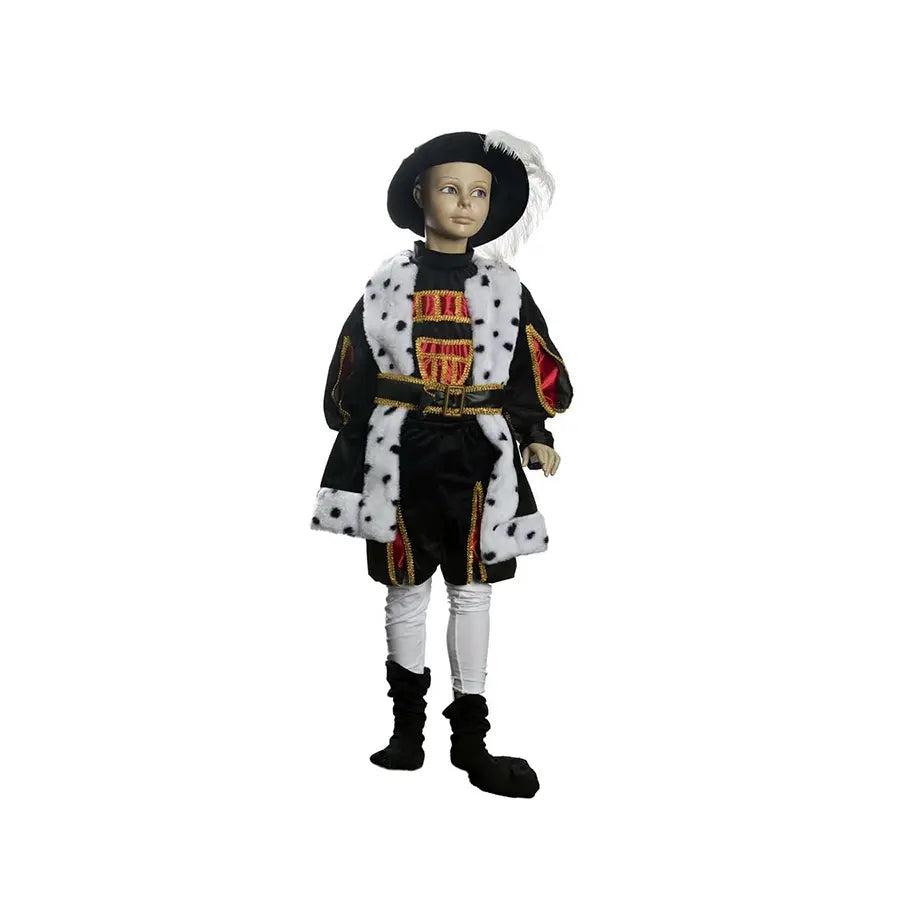 Disfraz Enrique Viii Infantil – Traje De Rey Del Renacimiento Para Niños