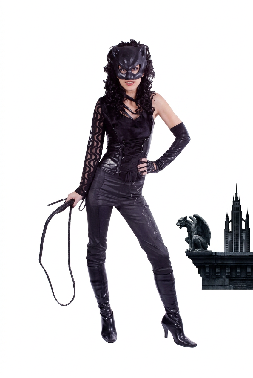 Disfraz Catwoman Deluxe – Licencia Oficial DC Adulto