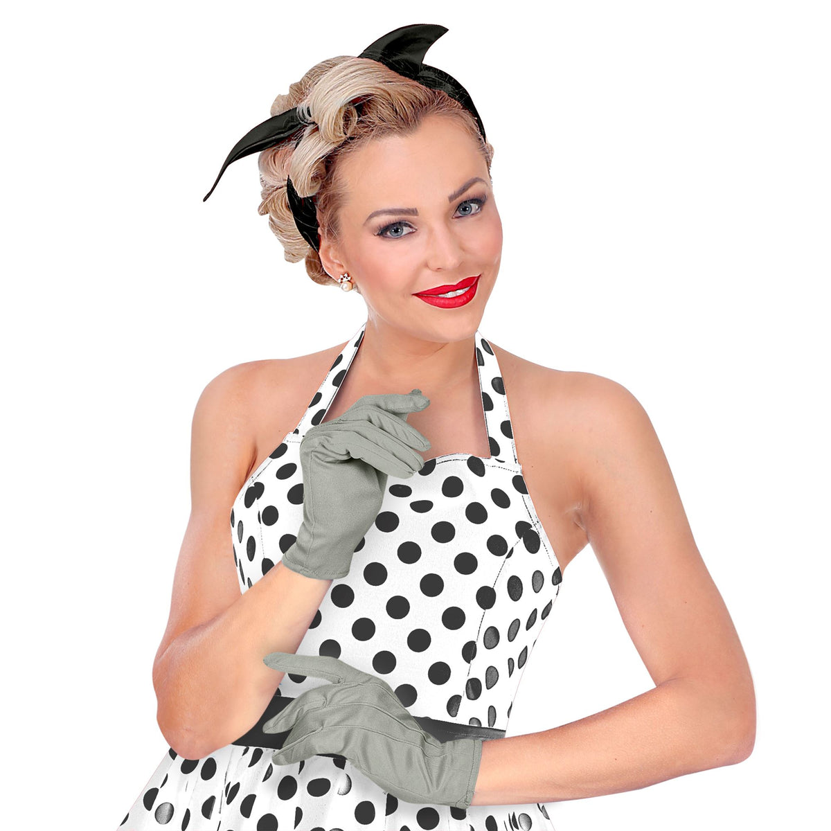 Guantes Cortos Grises