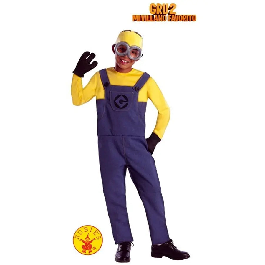 Disfraz Minion Infantil – Peto, Camiseta y Gafas
