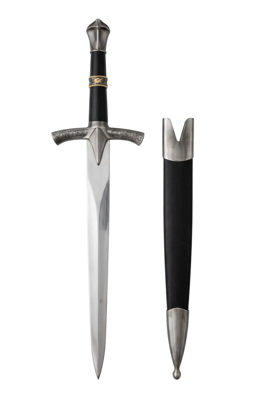 Espada Medieval de Lujo Winter is Coming con Vaina
