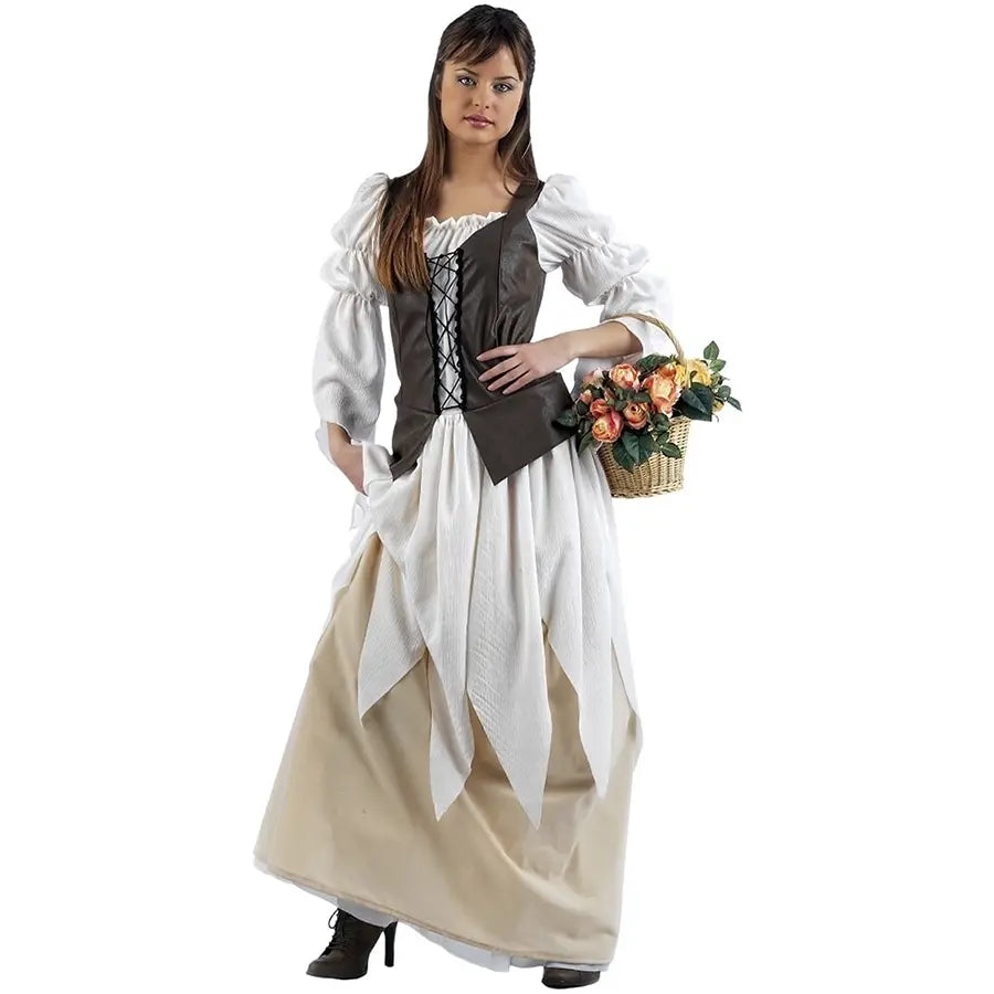 Corpiño Medieval — Accesorio de Época para Mujer