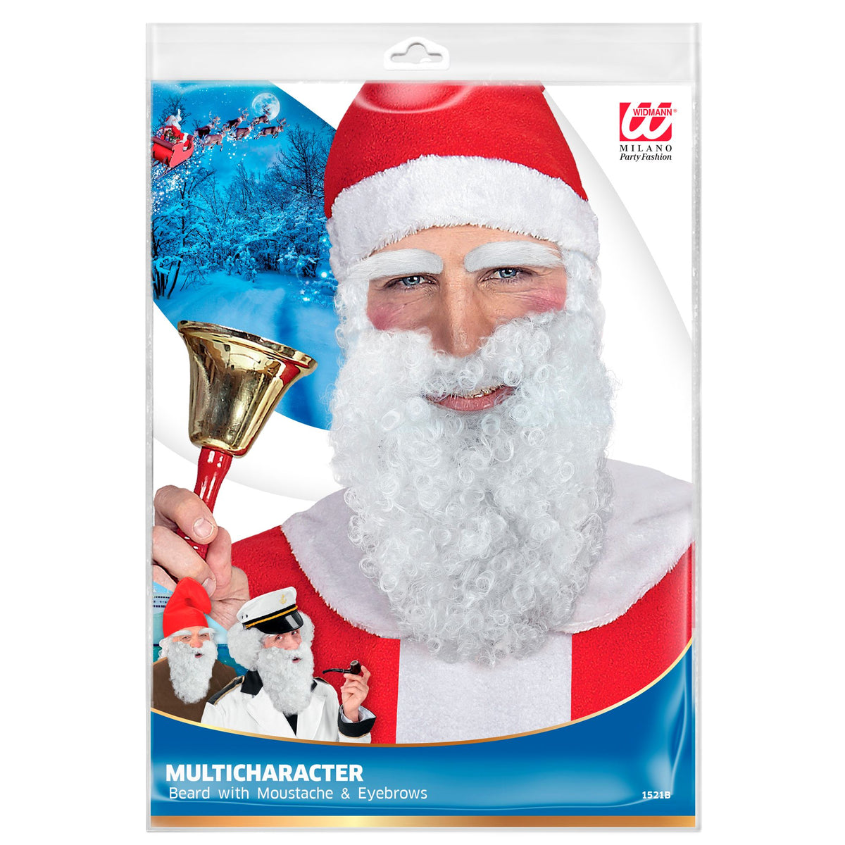Set Maxi Barba con Bigote y Cejas