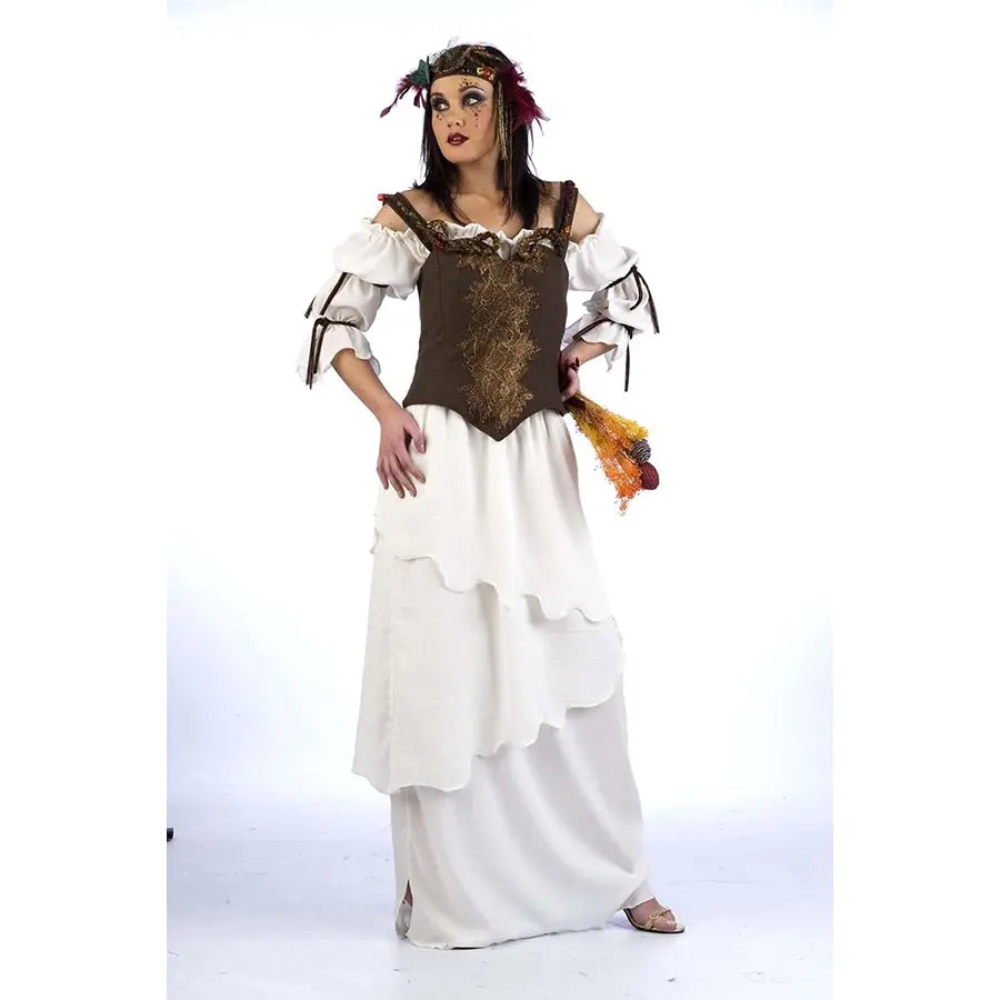 Autumn Medieval Lady Costume.