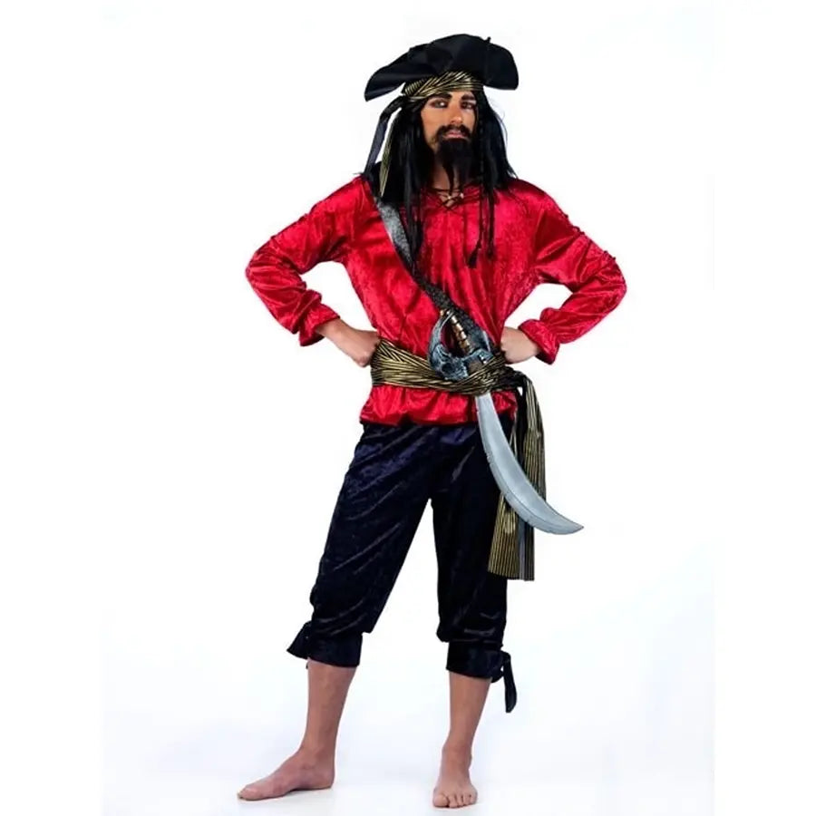 Disfraz Pirata Greg Adulto – Traje Clásico De Pirata