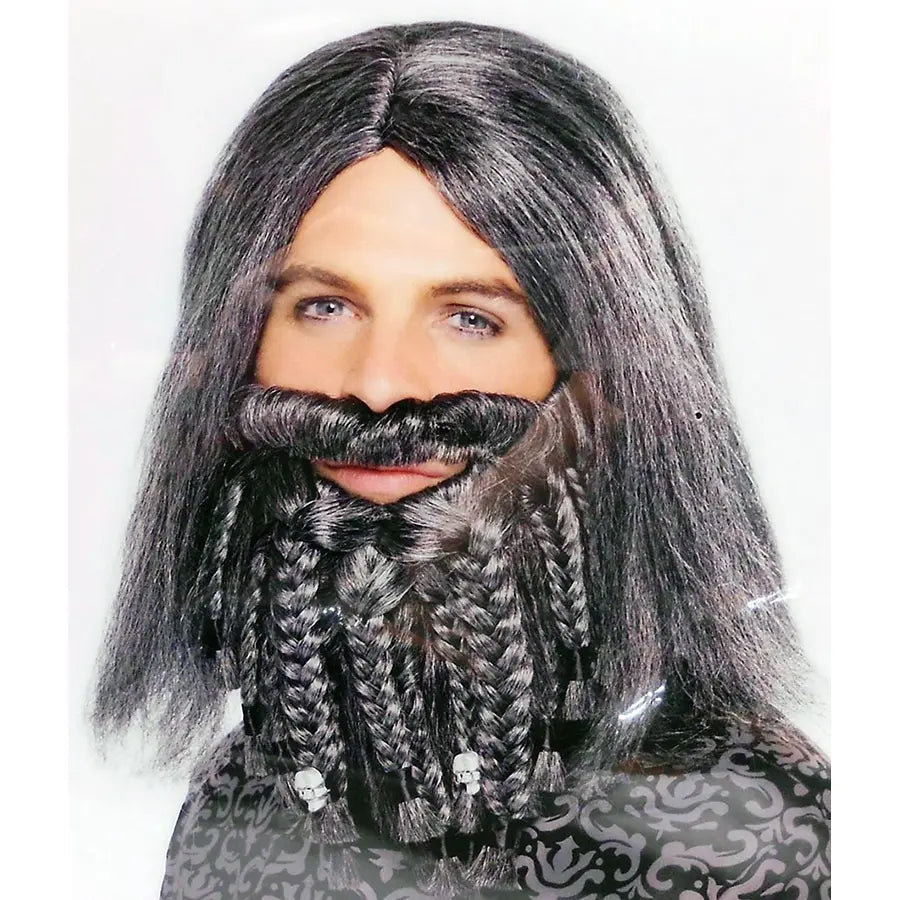 Pirate Wig with Beard – Costume Accessory