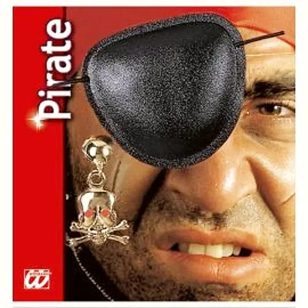 Parche Pirata Con Pendientes.