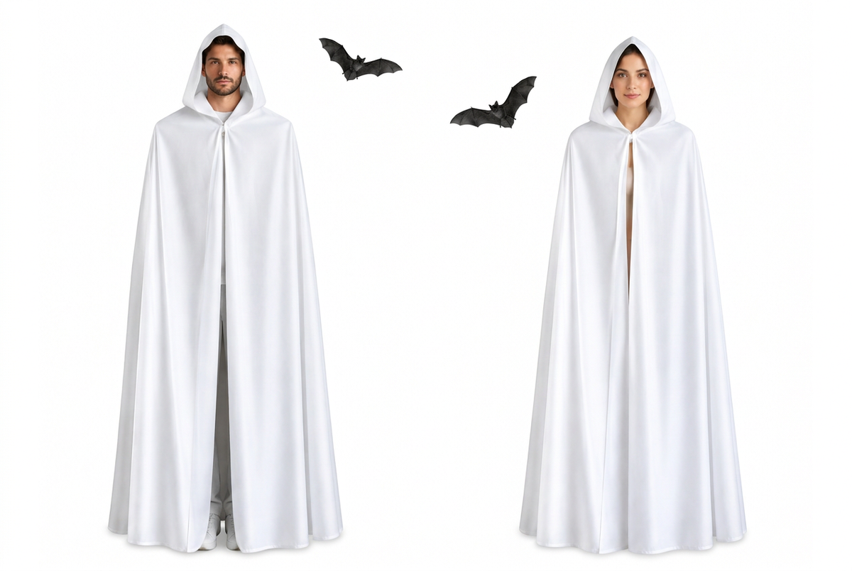 White Cape Costume