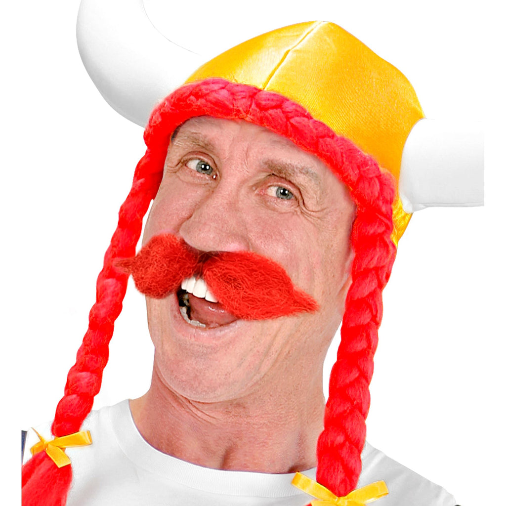 Bigote Postizo Pelirrojo