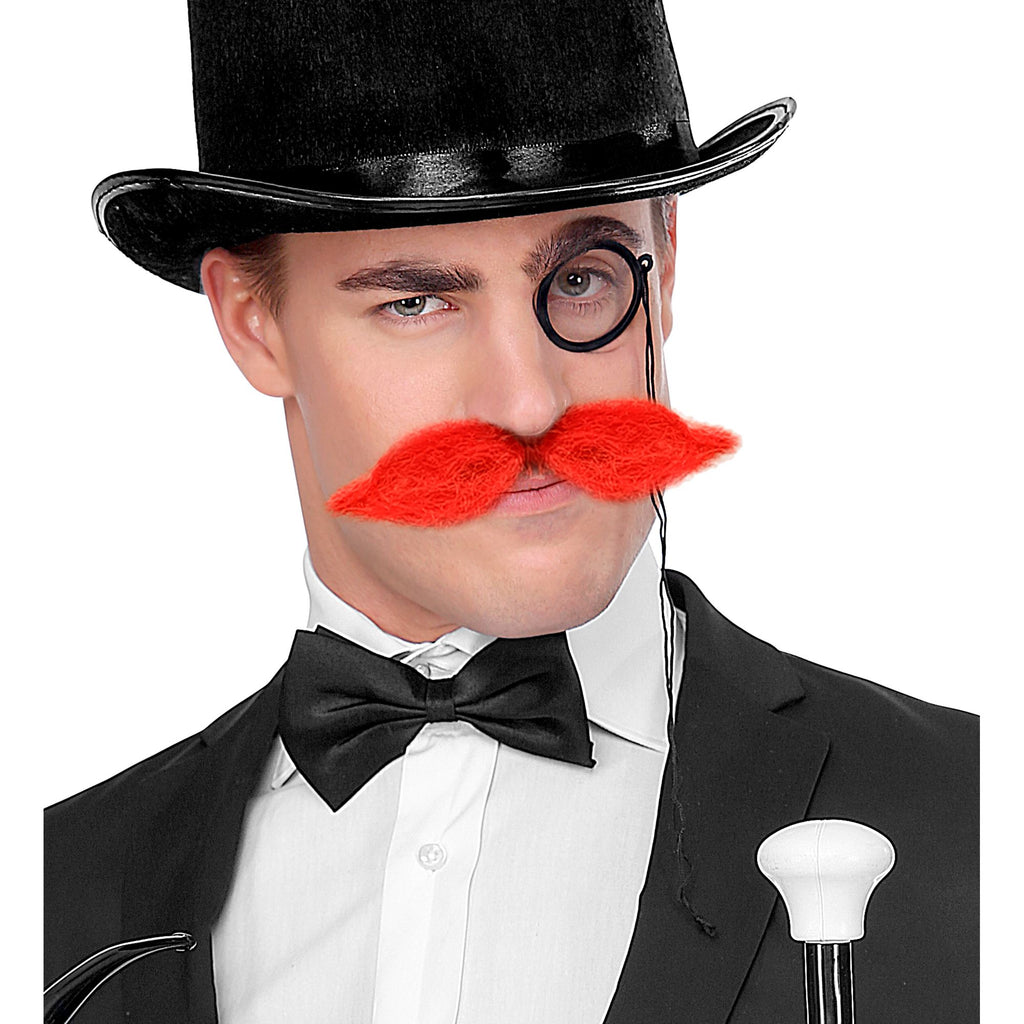 Bigote Postizo Pelirrojo