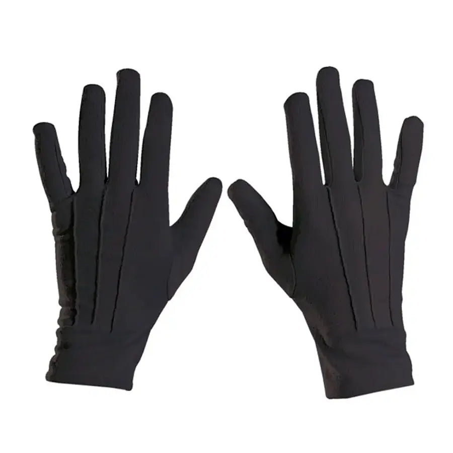 Guantes Cortos Negros para Disfraz