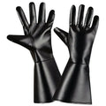 Guantes Cuero Negro.