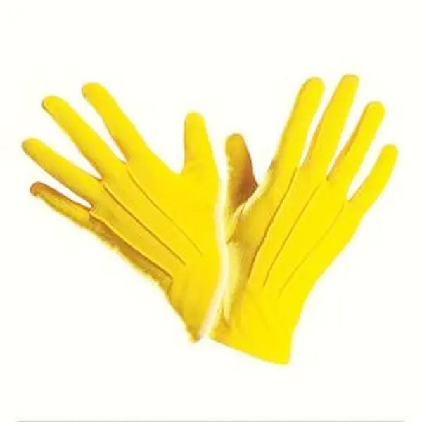 Guantes Cortos Amarillos