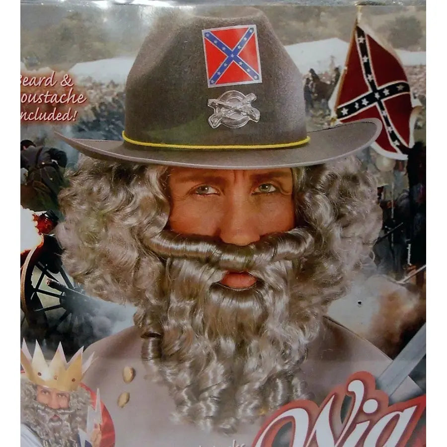 Wig With Gray Beard