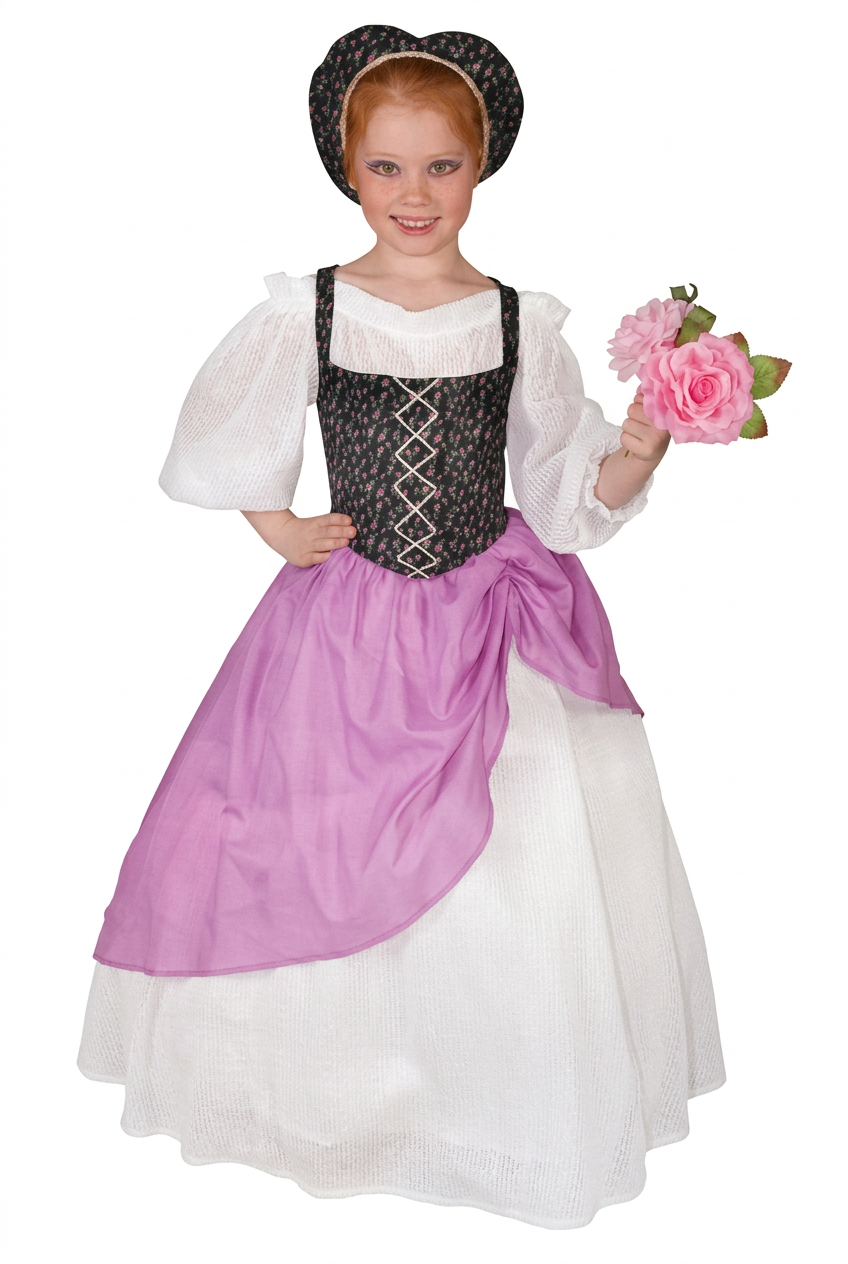 Kids' Medieval Tavern Maid Costume