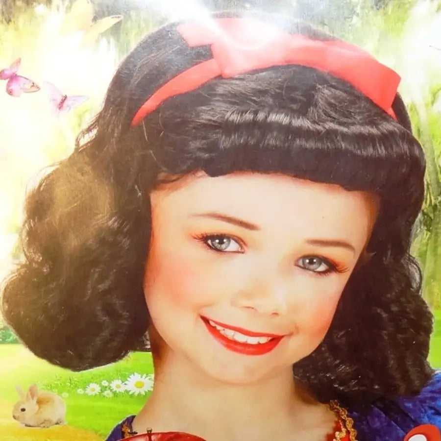 Peluca Blancanieves Infantil.