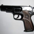 Pistola Negra Metálica