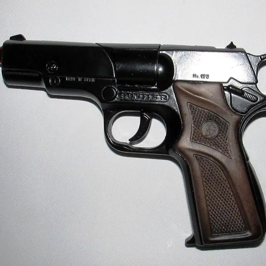 Pistola Negra Metálica